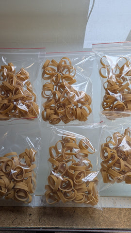 Packgummis Dacron 100g Beutel